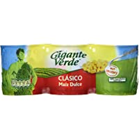 Gigante Verde - Clásico - Maíz dulce- 3 x 160 g